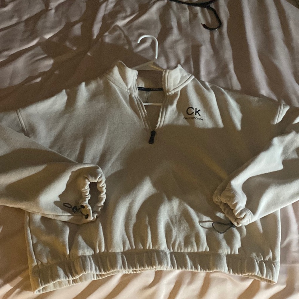 Calvin Klein quarter neck